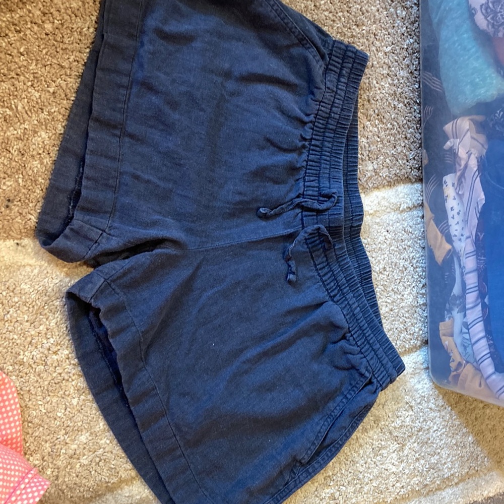 Old Navy. Sz. M. Navy Blue. Cotton shorts. Great shape.